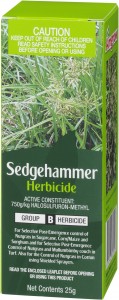 sedgehammer herbicide 25g angle