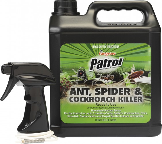 Patrol Ant, Spider & Cockroach Killer RTU - Amgrow Home Garden